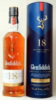 Glenfiddich 18 Jahre small batch ... 1x 0,7 Ltr.