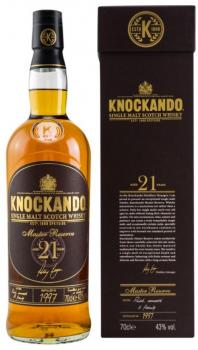 Preview: Knockando 21 Jahre Master Reserve ... 1x 0,7 Ltr.