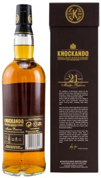 Preview: Knockando 21 Jahre Master Reserve ... 1x 0,7 Ltr.