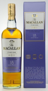 Preview: Macallan 18 Jahre Fine Oak ... 1x 0,7 Ltr.