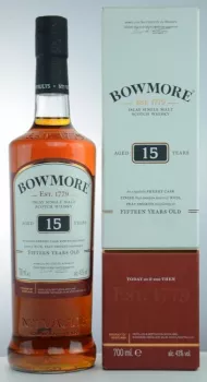 Bowmore 15 Jahre ... 1x 0,7 Ltr.