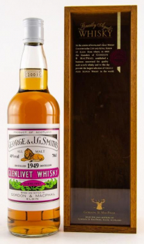 Preview: Glenlivet 1949 Gordon & MacPhail ... 1x 0,7 Ltr.