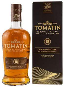 Preview: Tomatin 18 Jahre Sherry Cask Finish ... 1x 0,7 Ltr.