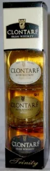 Clontarf Miniaturen 3 x 0,05 l ... 1x 0,15 Ltr.