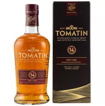 Tomatin 14 Jahre Port Wood Finish ... 1x 0,7 Ltr.