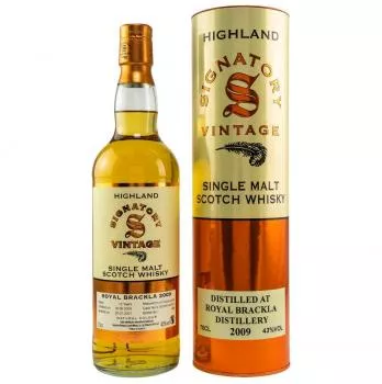 Royal Brackla 2009 Signatory Vintage ... 1x 0,7 Ltr.