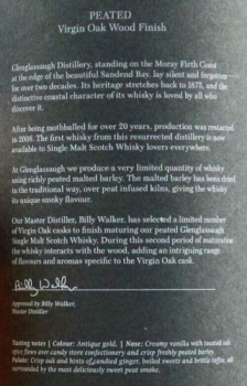 Preview: Glenglassaugh Peated Virgin Oak Wood Finish ... 1x 0,7 Ltr.