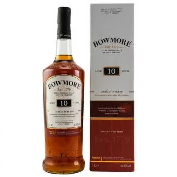 Bowmore 10 Jahre Dark & Intense ... 1x 1 Ltr.