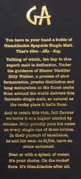 Preview: Glenallachie 25 Jahre ... 1x 0,7 Ltr.