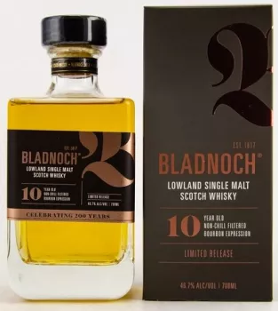 Bladnoch 10 Jahre ... 1x 0,7 Ltr.