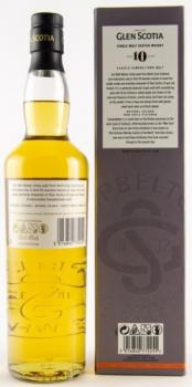 Glen Scotia 10 Jahre peated ... 1x 0,7 Ltr.