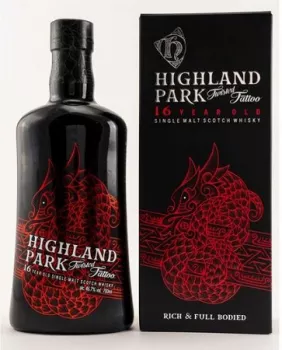 Highland Park 16 Jahre Twisted Tattoo ... 1x 0,7 Ltr.