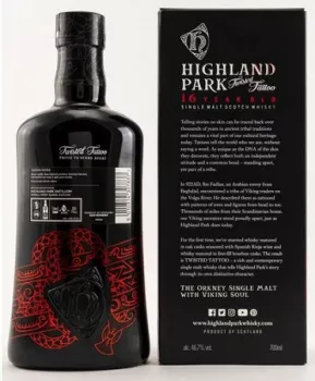 Highland Park 16 Jahre Twisted Tattoo ... 1x 0,7 Ltr.