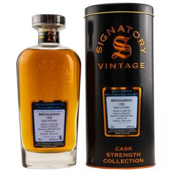 Preview: Bruichladdich 1990 Signatory Cask # 164 ... 1x 0,7 Ltr.