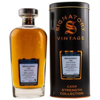 Bruichladdich 1990 Signatory Cask # 164 ... 1x 0,7 Ltr.