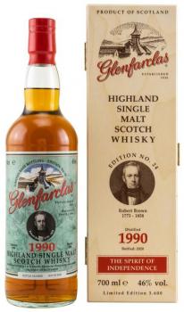 Preview: Glenfarclas 1990 Edition No. 24 Robert Brown ... 1x 0,7 Ltr.