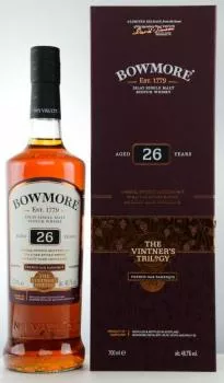 Bowmore 26 Jahre Vintners Trilogy French Oak ... 1x 0,7 Ltr.