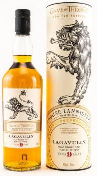 Preview: Lagavulin 9 Jahre - GOT Collection Haus Lannister ... 1x 0,7 Ltr.