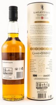 Preview: Lagavulin 9 Jahre - GOT Collection Haus Lannister ... 1x 0,7 Ltr.