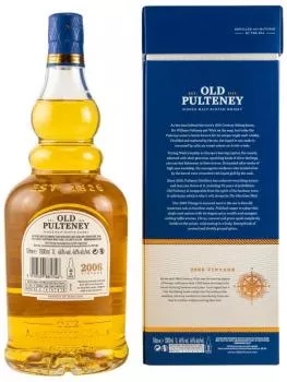 Old Pulteney 2006 Vintage - 1,0 Liter ... 1x 1 Ltr.