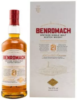 Benromach 21 Jahre ... 1x 0,7 Ltr.