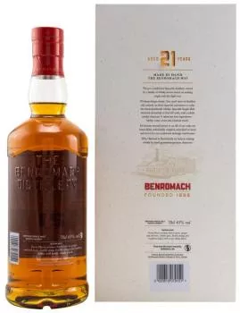 Benromach 21 Jahre ... 1x 0,7 Ltr.