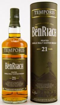 Preview: Benriach 21 Jahre Temporis Peated Malt ... 1x 0,7 Ltr.