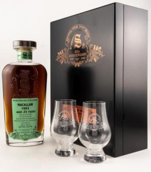 Preview: Macallan 1993/2019 30th Anniversary + 2 Gläser ... 1x 0,7 Ltr.