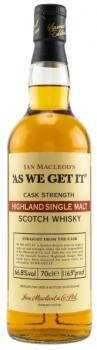 Preview: Ian Macleod's As we get it Highlands Whisky ... 1x 0,7 Ltr.