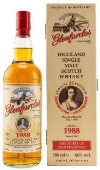 Glenfarclas 1988/2020 Edition No. 25 - Flora MacDonald ... 1x 0,7 Ltr.