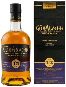 Preview: GlenAllachie 12 Jahre French Oak Wood Finish ... 1x 0,7 Ltr.