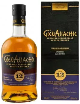 GlenAllachie 12 Jahre French Oak Wood Finish ... 1x 0,7 Ltr.