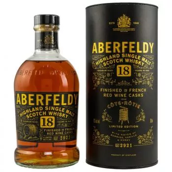 Aberfeldy 18 Jahre Cote Rotie Wine Cask ... 1x 0,7 Ltr.