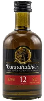 Bunnahabhain 12 Jahre Miniatur ... 1x 0,05 Ltr.