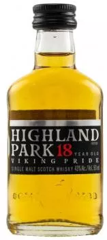 Highland Park 18 Jahre Miniatur ... 1x 0,05 Ltr.