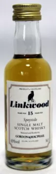 Linkwood 15 Jahre Miniatur ... 1x 0,05 Ltr.