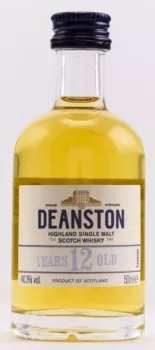 Deanston 12 Jahre Natural Miniatur ... 1x 0,05 Ltr.