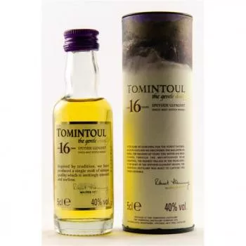 Tomintoul 16 Jahre Miniatur ... 1x 0,05 Ltr.