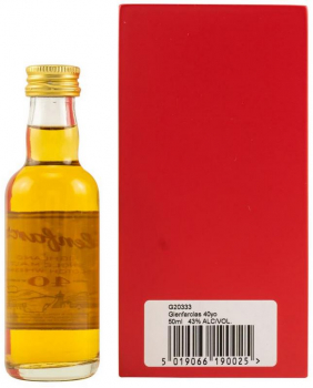 Preview: Glenfarclas 40 Jahre Miniatur ... 1x 0,05 Ltr.