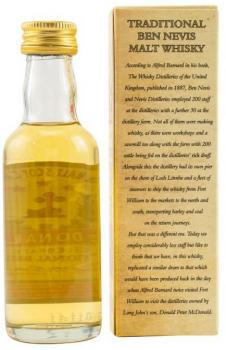 Preview: Ben Nevis MacDonalds Traditional Peated - Mini ... 1x 0,05 Ltr.