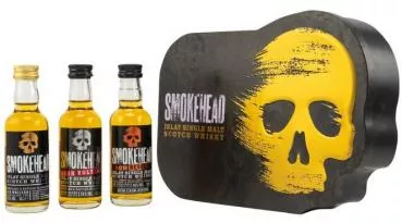 Smokehead Mini Collection 3x 0,05l ... 1x 0,15 Ltr.