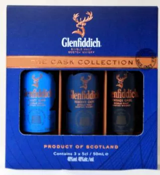 Glenfiddich The Cask Collection ... 1x 0,15 Ltr.