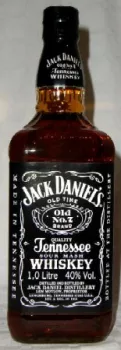 Jack Daniel's Black Label 1,0 Liter ... 1x 1 Ltr.