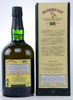Preview: Redbreast 15 Jahre ... 1x 0,7 Ltr.