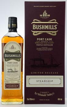 Preview: Bushmills Steamship, Port Cask Reserve ... 1x 1 Ltr.