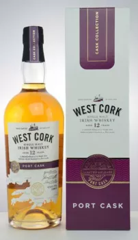 West Cork 12 Jahre Port Cask finish ... 1x 0,7 Ltr.