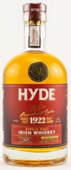 Hyde No. 4 - Rum Finish - Irish Single Malt ... 1x 0,7 Ltr.