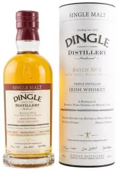 Dingle Single Malt Irish Whiskey - Batch 5 ... 1x 0,7 Ltr.