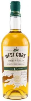 West Cork 16 Jahre Irish Single Malt Whiskey ... 1x 0,7 Ltr.