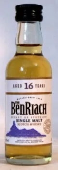 Benriach 16 Jahre Miniatur ... 1x 0,05 Ltr.